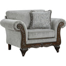  Affordable Furniture Mfg 8551 Chair - Emma Slate IMAGE 1