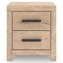  Signature Design by Ashley Sanginlane B3787-92 Two Drawer Night Stand IMAGE 3
