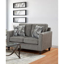  Affordable Furniture Mfg 3102 Sims Loveseat - Charcoal IMAGE 1