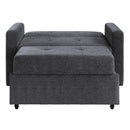  Steve Silver Furniture Noah NOA800GCT Gray Chair w/ Twin Sleeper IMAGE 4