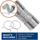  GE Super Flexible Foil 8' Transition Duct PM8X73 IMAGE 4