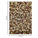 DYN70915X7 Conrad Home Golden HM_DYN7091 Multi 5 ft. 3 in. x 7 ft. 3 in. Area Rug IMAGE 3