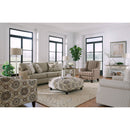 CM4250 Fusion Crossroads Mink 98" Sofa with Pillows IMAGE 2