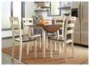 Ashley D335-15/01 Round Drop Leaf Table with 2 Chairs