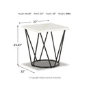 Ashley T630-2 Vancent Square End Table IMAGE 2