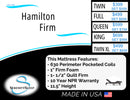 Hamilton Firm Mattress - Twin