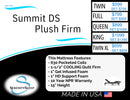 Summit Double-Sided Plush Firm Mattress - Twin
