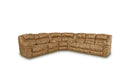 HomeStretch 129-18 Frontier Super-Wedge Sectional Almond