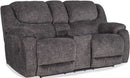 HomeStretch 206-22-21 Loveseat Chocolate Cocoon Double Reclining