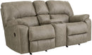 HomeStretch 210-23-17 Loveseat Rocking Canyon Fog