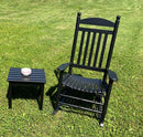 Hinkle Chair 400SBF Slat Rocker Black Matte