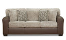 Affordable Furniture 6103-SHEF Shearling Mocha Sofa IMAGE 1