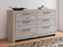 Ashley B1120-31/36 Dresser with Mirror 6 Drawers