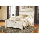 Ashley B267-54/57/98 Headboard, Footboard, and Rails Queen Willowton