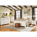 Ashley B267-54/57/98 Headboard, Footboard, and Rails Queen Willowton