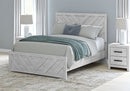 Ashley B3788-71/96 Cayboni Whitewash Queen Panel Bed