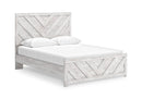Ashley B3788-71/96 Cayboni Whitewash Queen Panel Bed