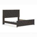 Ashley B3789-71/96 Queen Charcoal Headboard Footboard Rails