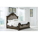 Ashley B947-56/58/97 Headboard Footboard Rails King Maylee Dark Brown