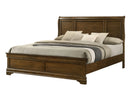 Lifestyle C0394-K King Brown Louis Philippe Headboard, Footboard, and Rails
